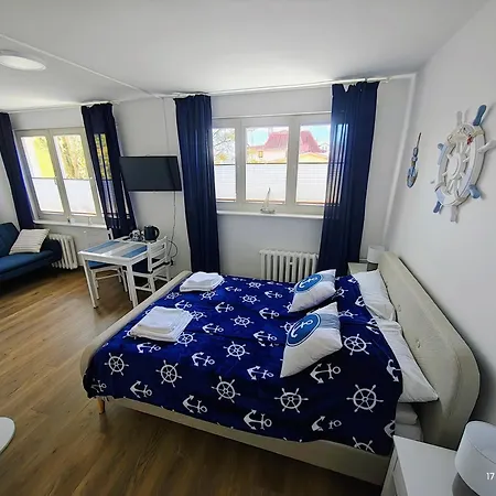 דירה Gryfhaus - Nawigatora, 18m2 Dla Rodzin, Spokojny Pobyt, 2 - 4 Osoby